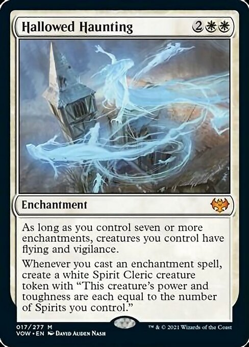 Hallowed Haunting (Innistrad: Crimson Vow) Near Mint Foil