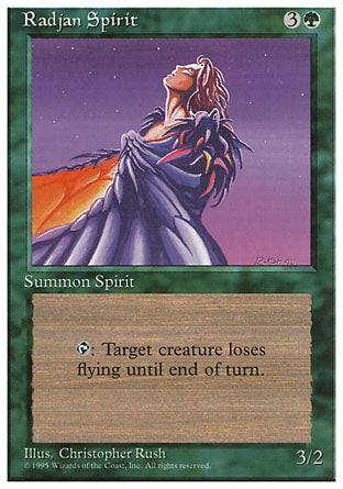Radjan Spirit (4th Edition) Medium Play