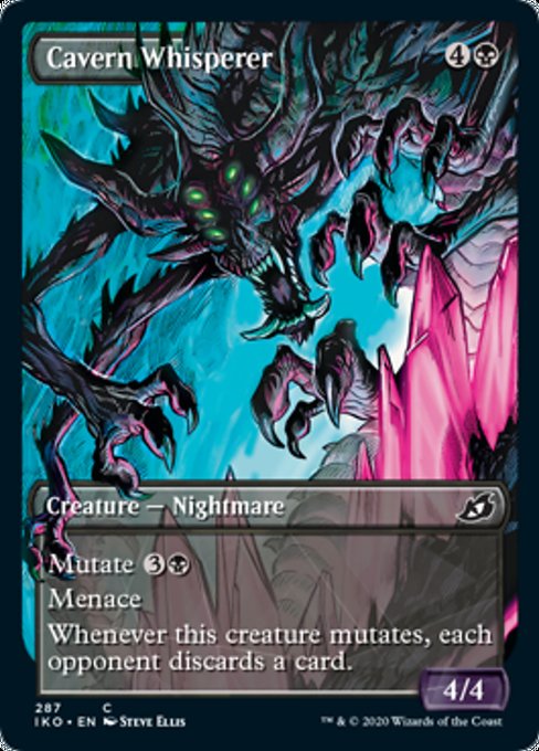 Showcase Cavern Whisperer (Ikoria: Lair of Behemoths) Near Mint