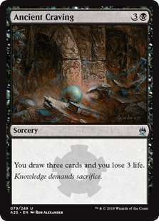 Ancient Craving (Masters 25) Light Play Foil