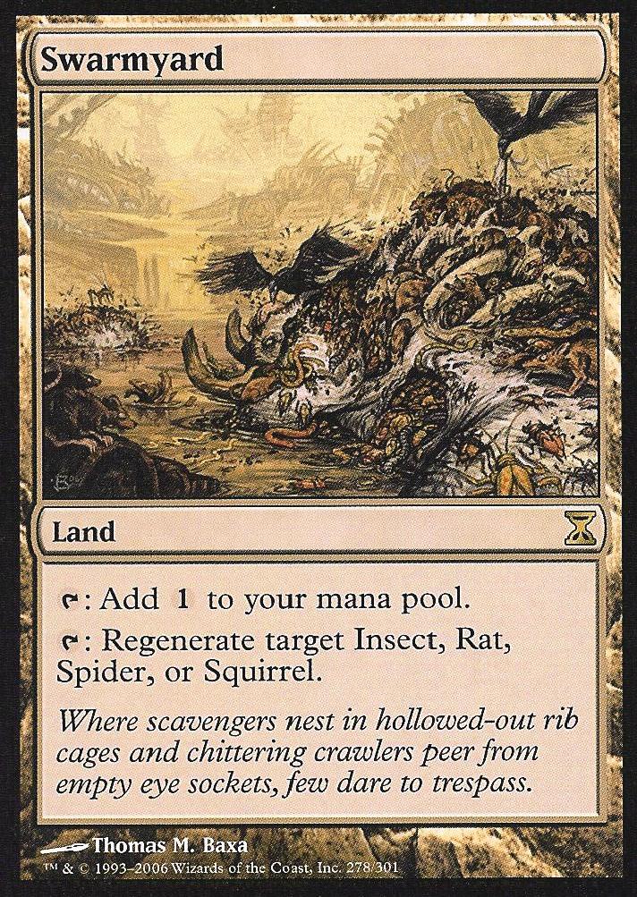 Swarmyard (Time Spiral) Light Play Foil