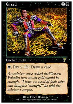 Greed (7th Edition) Medium Play