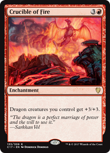Crucible of Fire (Commander 2017) Light Play