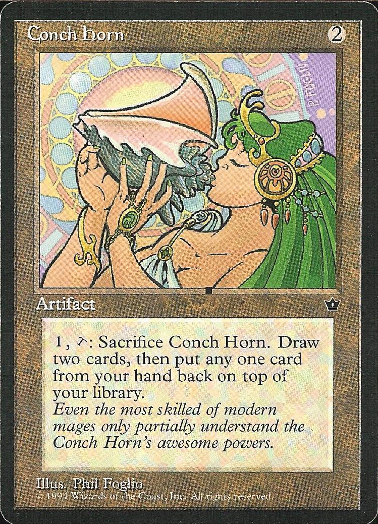 Conch Horn (Fallen Empires) Medium Play