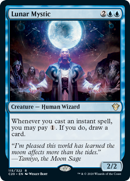 Lunar Mystic (Commander 2020 Ikoria) Near Mint