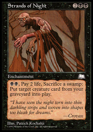 Strands of Night (Weatherlight) Medium Play