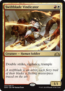 Swiftblade Vindicator (Guilds of Ravnica) Medium Play