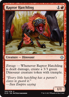 Raptor Hatchling (Ixalan) Near Mint