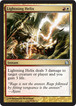Lightning Helix (Modern Masters) Near Mint Foil