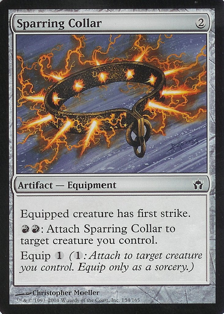 Sparring Collar (Fifth Dawn) Near Mint