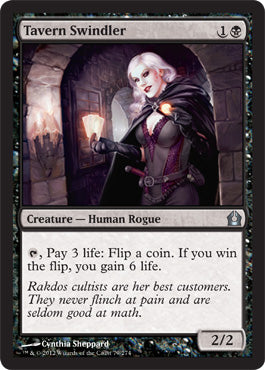 Tavern Swindler (Return to Ravnica) Medium Play