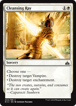 Cleansing Ray (Rivals of Ixalan) Near Mint
