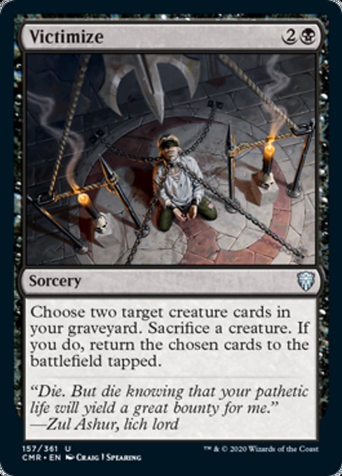 Victimize (Commander Legends) Near Mint