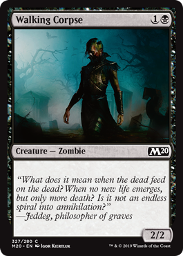 Walking Corpse (Magic 2020 Core Set) Near Mint