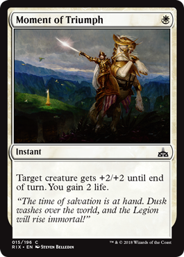 Moment of Triumph (Rivals of Ixalan) Near Mint