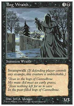 Bog Wraith (5th Edition) Near Mint