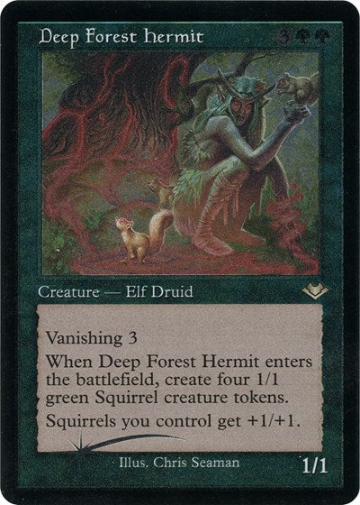 Deep Forest Hermit (Retro Frame) (Foil Etched) (Modern Horizons 1 Retro Frames) Near Mint Foil