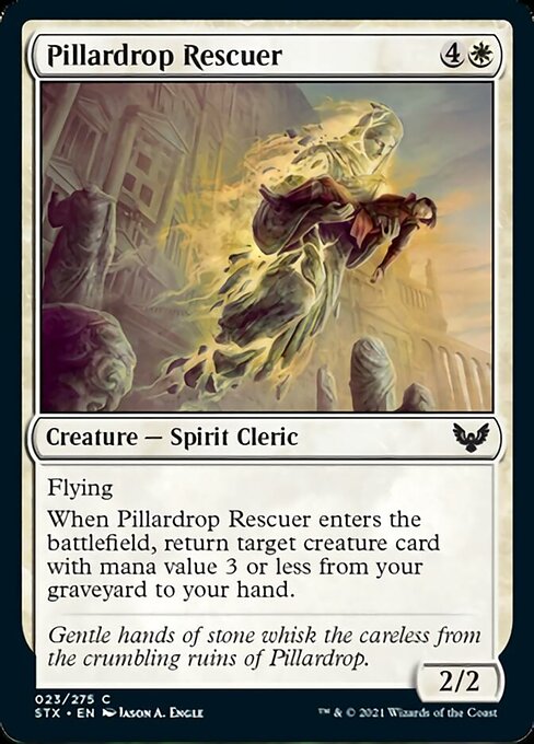 Pillardrop Rescuer (Strixhaven) Near Mint Foil