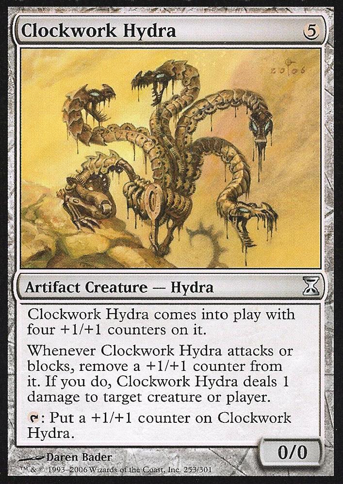 Clockwork Hydra (Time Spiral) Heavy Play