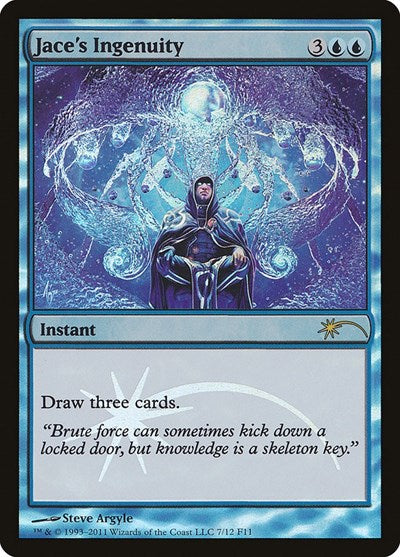 Jace's Ingenuity (Promos: FNM) Medium Play Foil