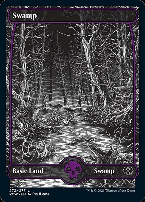 Swamp (272) (Innistrad: Crimson Vow) Near Mint Foil