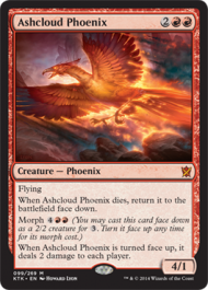 Ashcloud Phoenix (Khans of Tarkir) Near Mint Foil