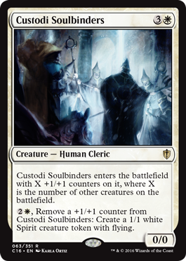 Custodi Soulbinders (Commander 2016 Edition) Near Mint