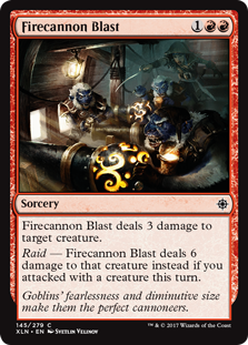 Firecannon Blast (Ixalan) Near Mint