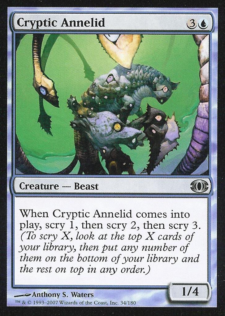 Cryptic Annelid (Futuresight) Medium Play
