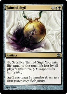 Tainted Sigil (Alara Reborn) Light Play