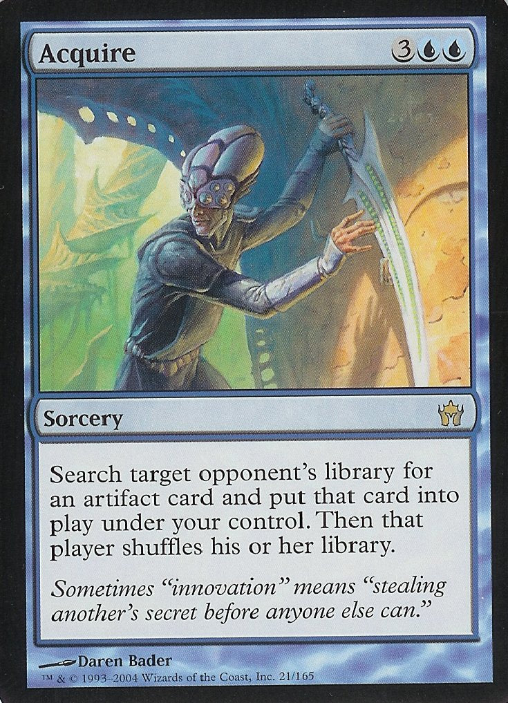 Acquire (Fifth Dawn) Damaged / Poor