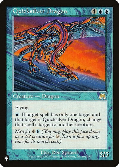 Quicksilver Dragon (The List) Near Mint