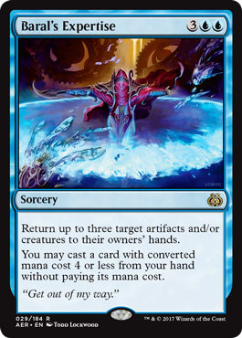 Baral's Expertise (Aether Revolt) Near Mint