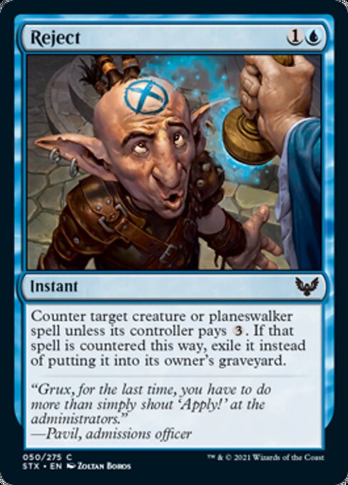 Reject (Strixhaven) Medium Play
