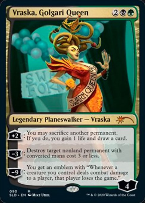 Vraska Golgari Queen (Secret Lair) Near Mint Foil