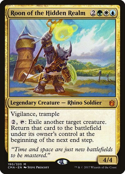 Roon of the Hidden Realm (Commander Anthology) Light Play