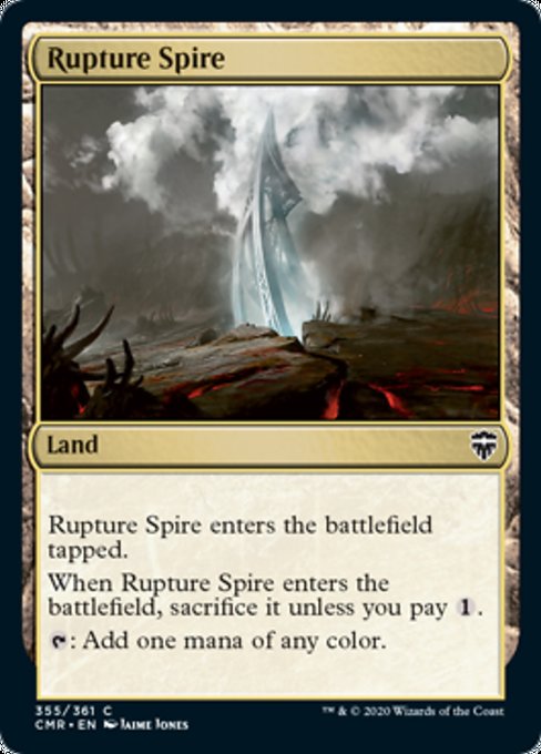 Rupture Spire (Commander Legends) Medium Play Foil