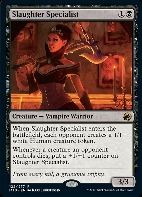 Slaughter Specialist (Innistrad: Midnight Hunt) Near Mint