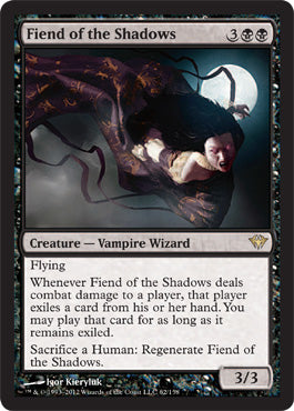 Fiend of the Shadows (Dark Ascension) Light Play Foil