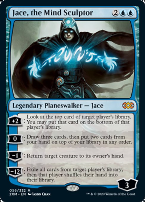 Jace, the Mind Sculptor (Double Masters) Near Mint Foil