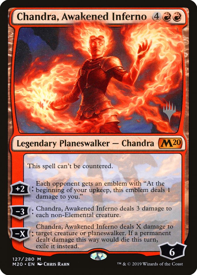 Chandra, Awakened Inferno (Promo Pack) Near Mint