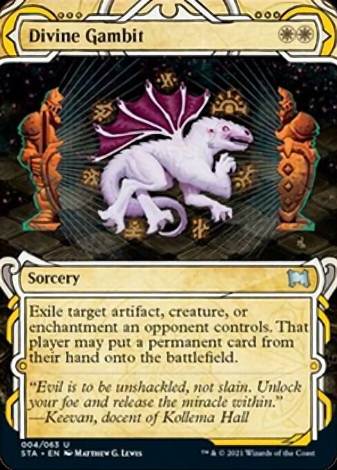 Divine Gambit (Strixhaven Mystical Archive) Near Mint Foil