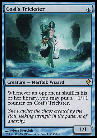 Cosi's Trickster (Zendikar) Medium Play
