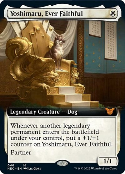 Yoshimaru, Ever Faithful (Extended Art) (Commander: Kamigawa: Neon Dynasty) Near Mint