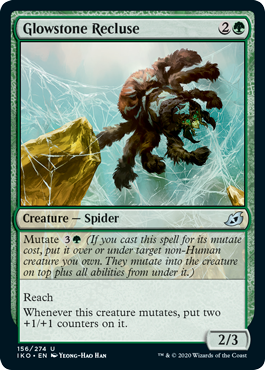 Glowstone Recluse (Ikoria: Lair of Behemoths) Medium Play