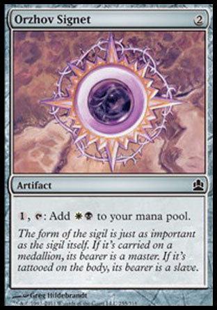 Orzhov Signet (Commander) Light Play
