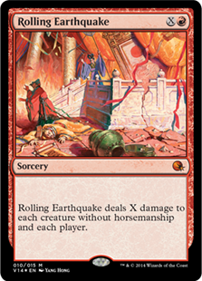 Rolling Earthquake (From the Vault: Annihilation) Near Mint Foil