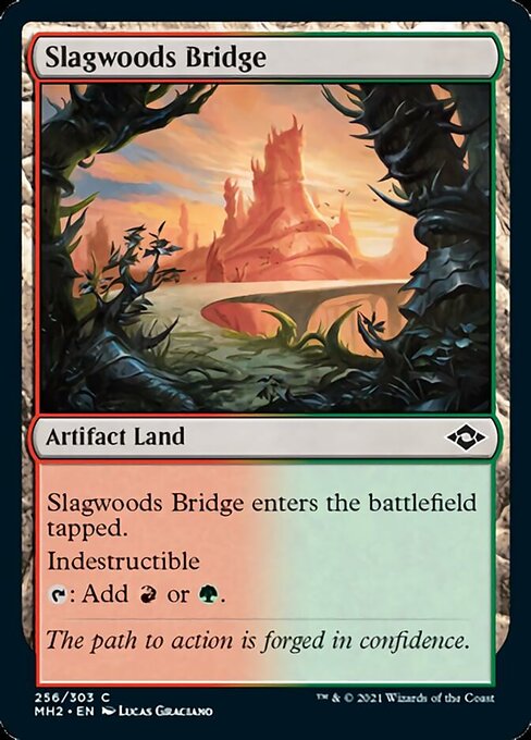 Slagwoods Bridge (Modern Horizons 2) Near Mint Foil