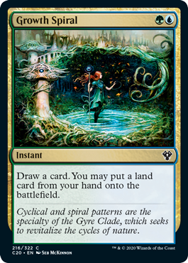 Growth Spiral (Commander 2020 Ikoria) Near Mint