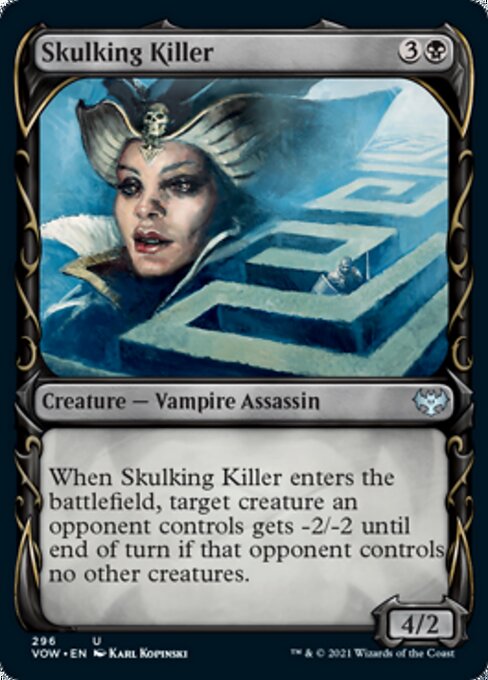 Skulking Killer (Showcase) (Innistrad: Crimson Vow) Near Mint